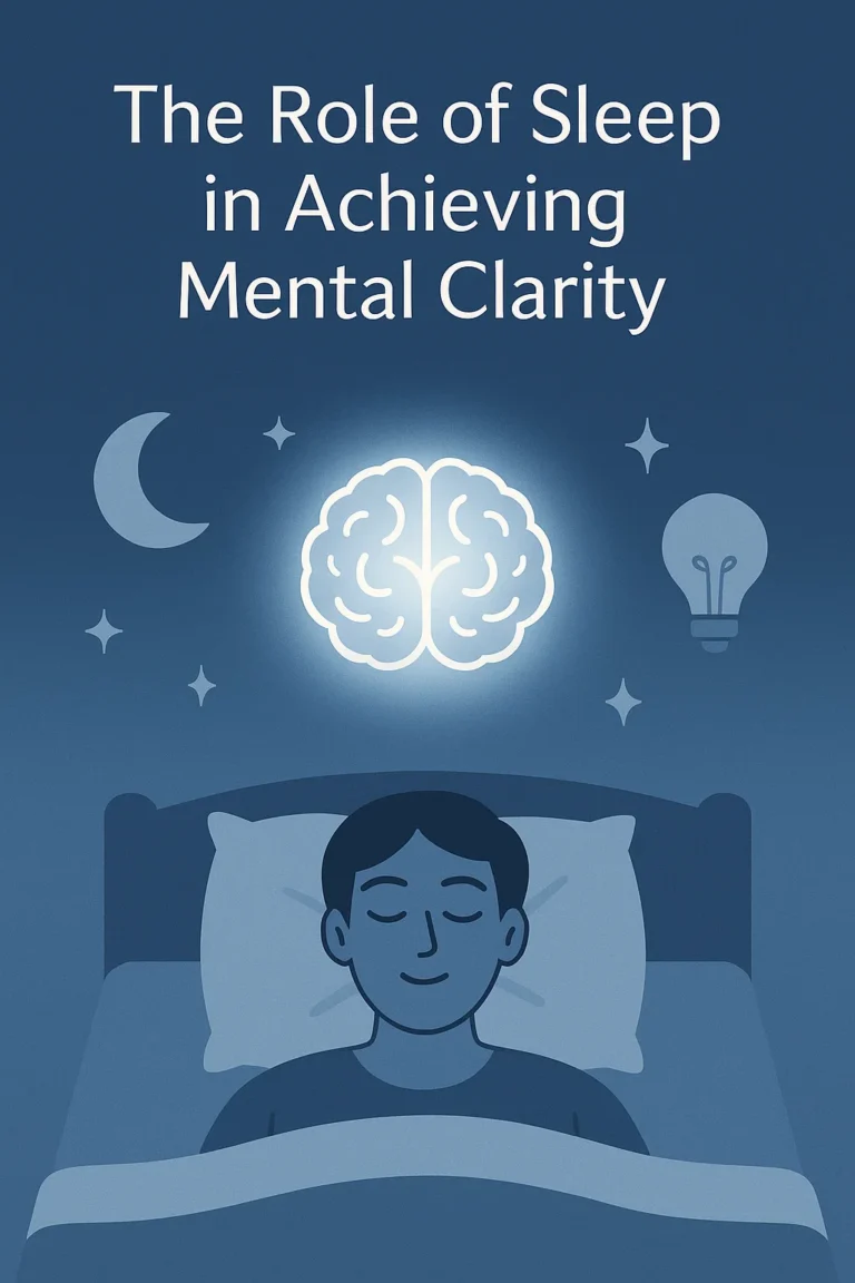 mental clarity, good sleep